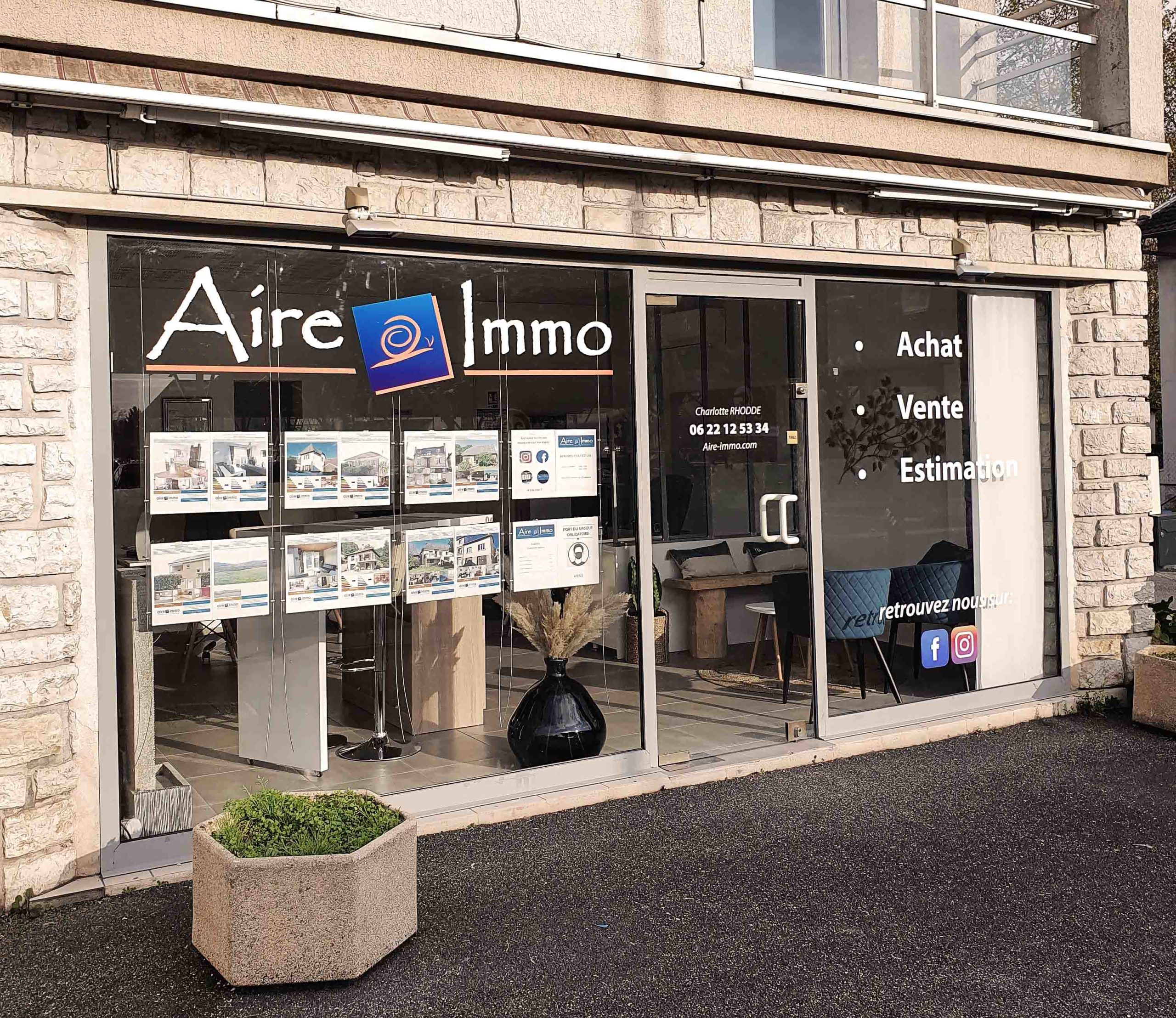 Aire-immo-agence-immobilière-brive-malemort-facade